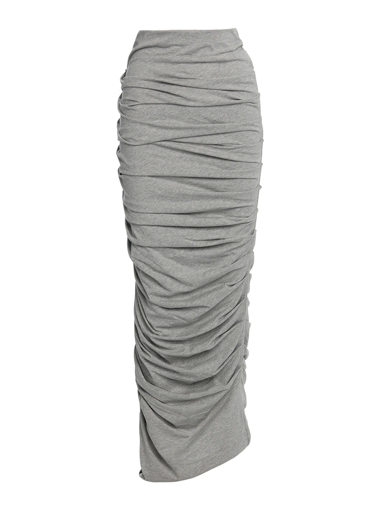 HEATHER GREY The Bae-sic Pleated Skirt