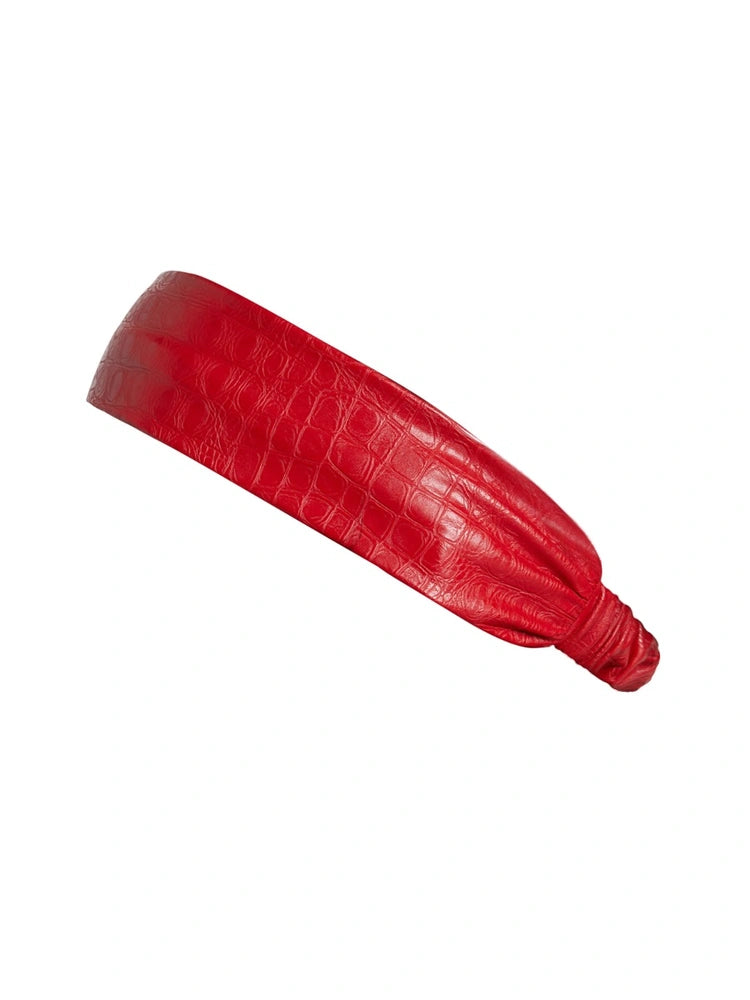 RED The Crocodile Headband