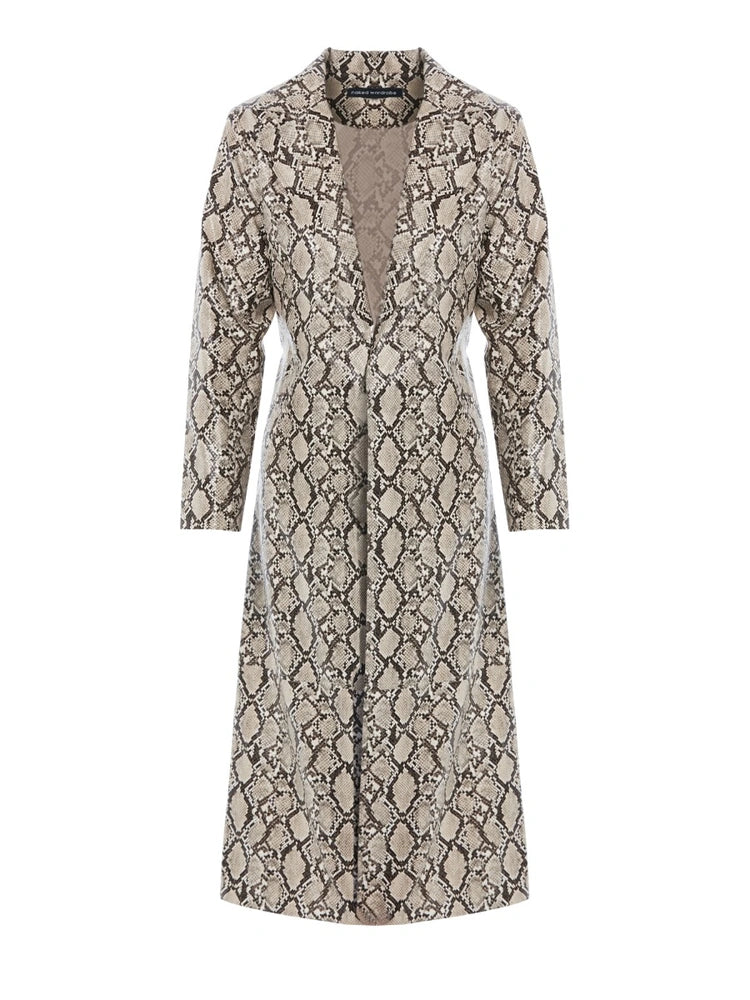 SNAKE SKIN Cold Hearted Snake Coat