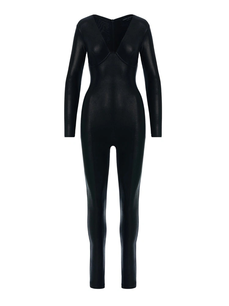 BLACK That Extra Drip Jumpsuit
