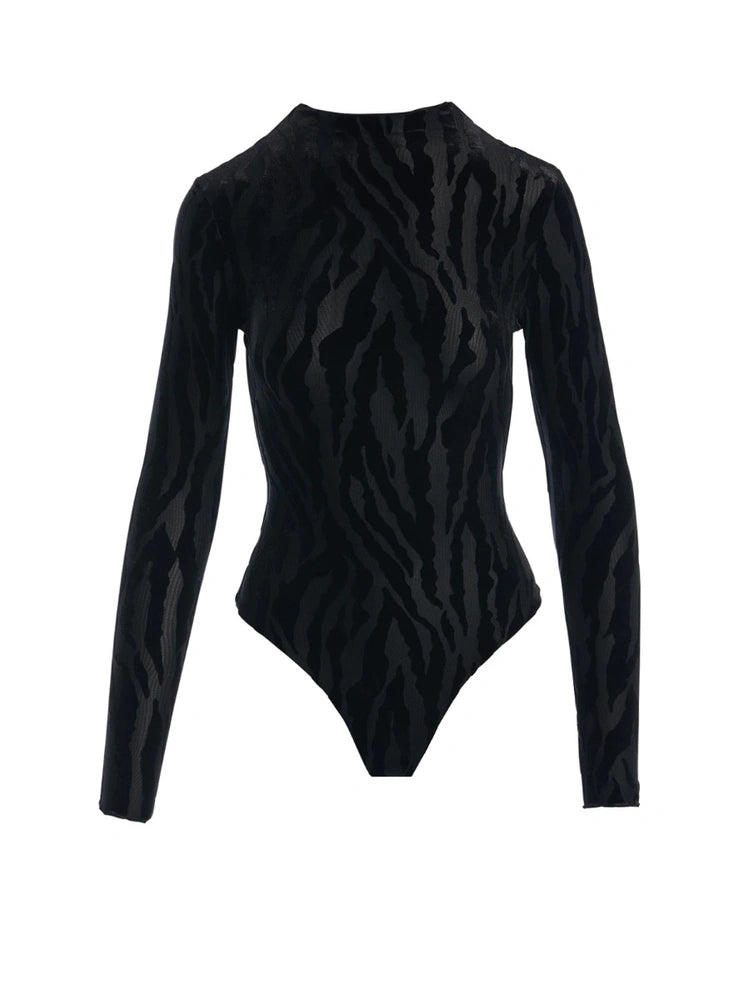 BLACK Wild at Heart Bodysuit