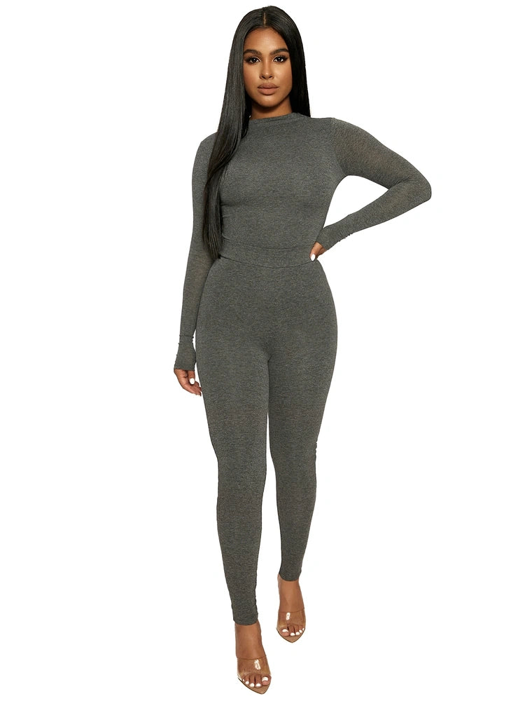 CHARCOAL The NW Sculpt Bodysuit