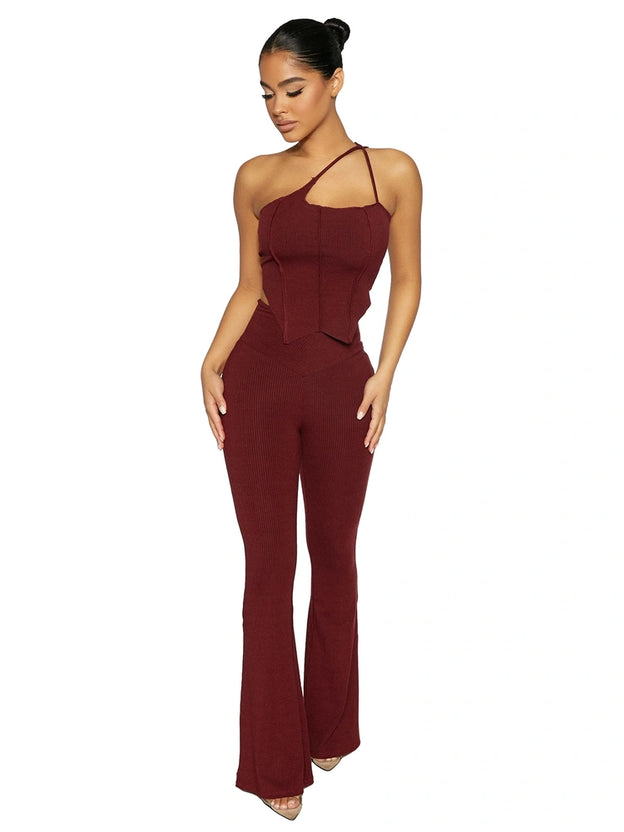 Let'S Play Flare Snatched Pants