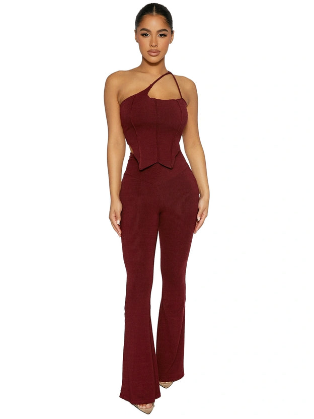Let'S Play Flare Snatched Pants