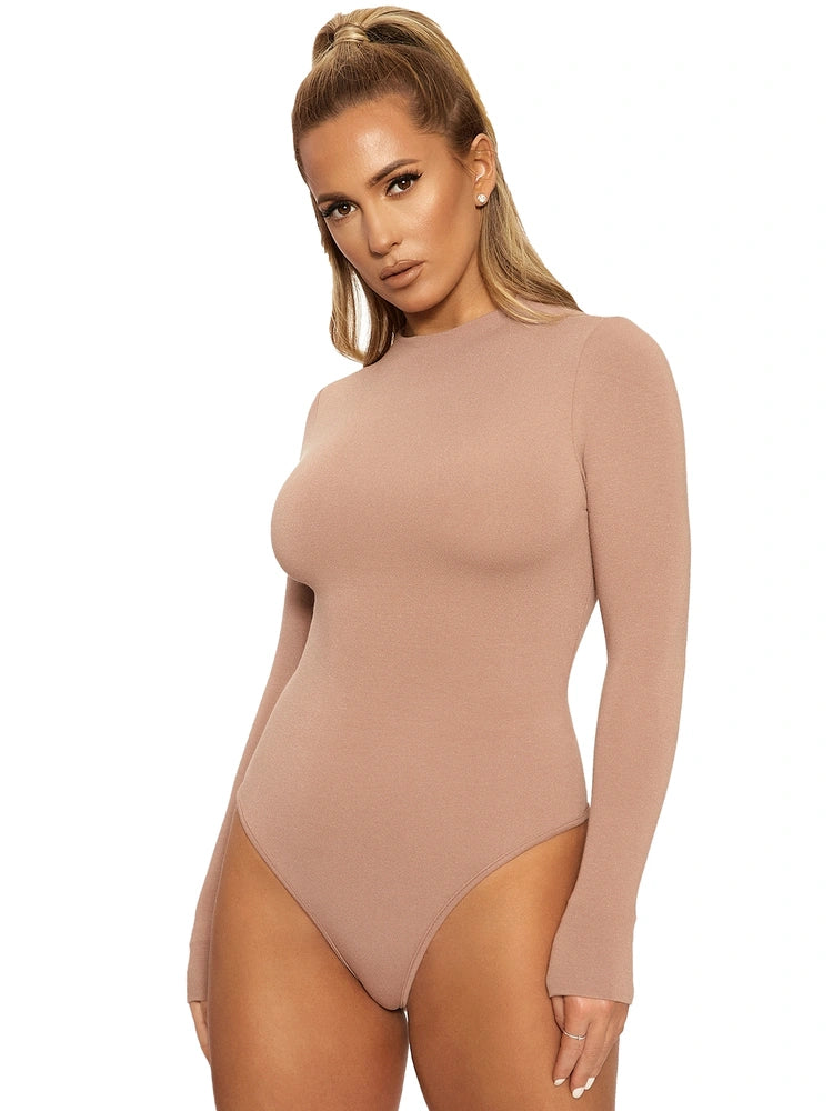 COCO NW Sculpt Mock Neck Bodysuit