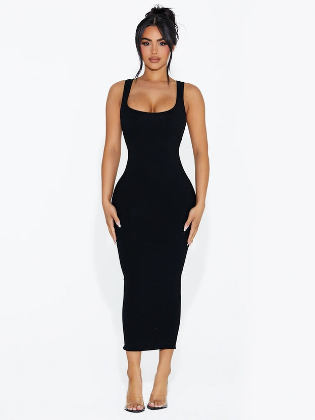 BABY SNATCHED TANK MIDI DRESS