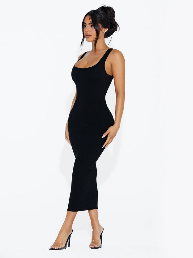 BABY SNATCHED TANK MIDI DRESS