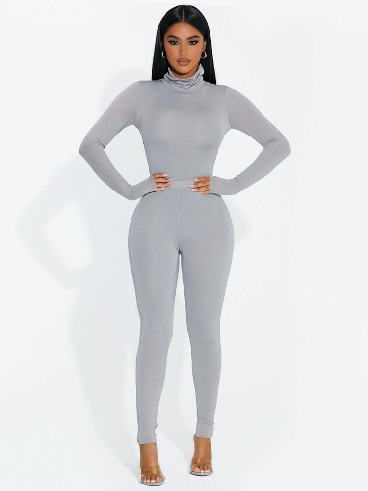 SILVER GREY Micro Modal Soft Leggings