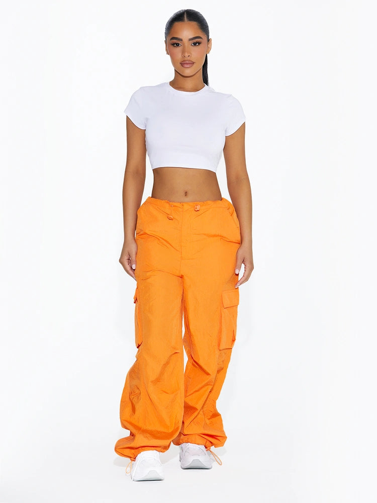 ORANGE The Windbreaker Joggers