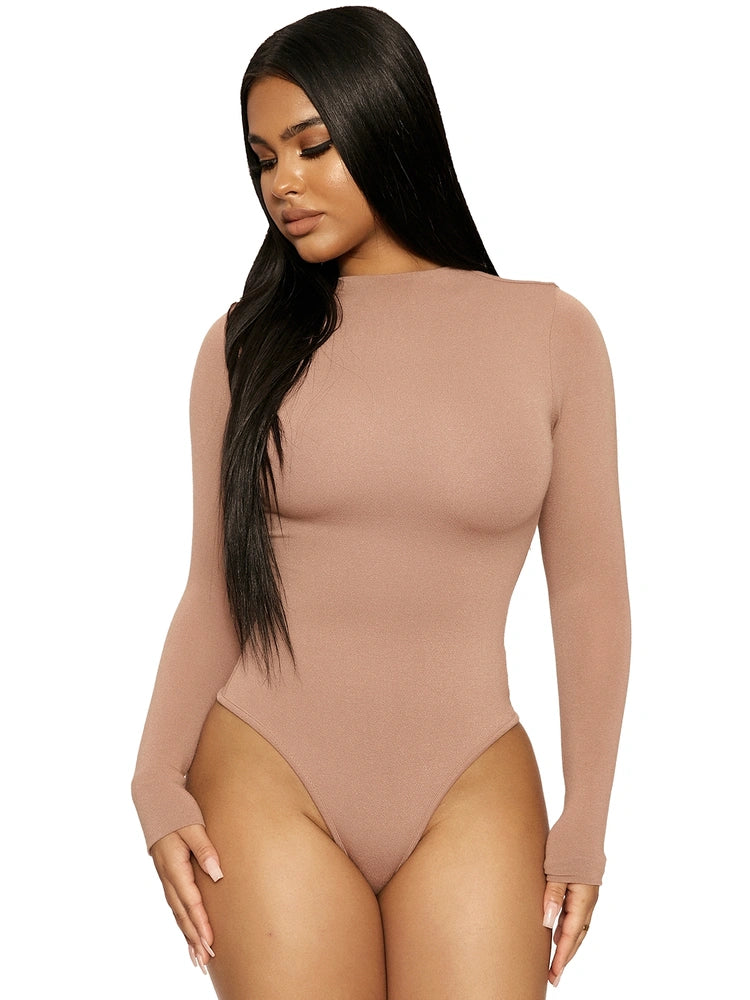 COCO NW Sculpt Mock Neck Bodysuit