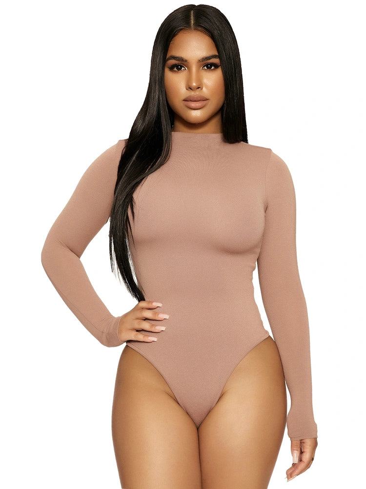 COCO NW Sculpt Mock Neck Bodysuit
