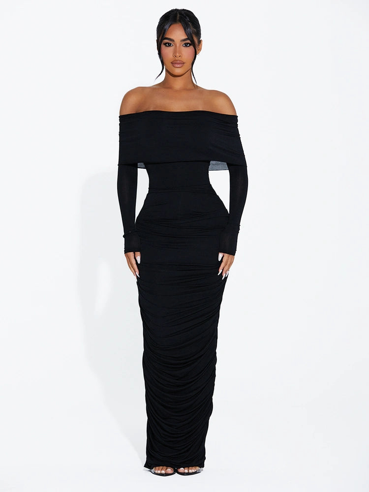 BLACK Stay Bae-Sic Maxi Skirt