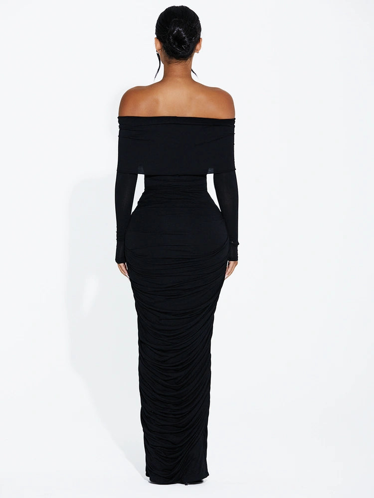 BLACK Stay Bae-Sic Maxi Skirt