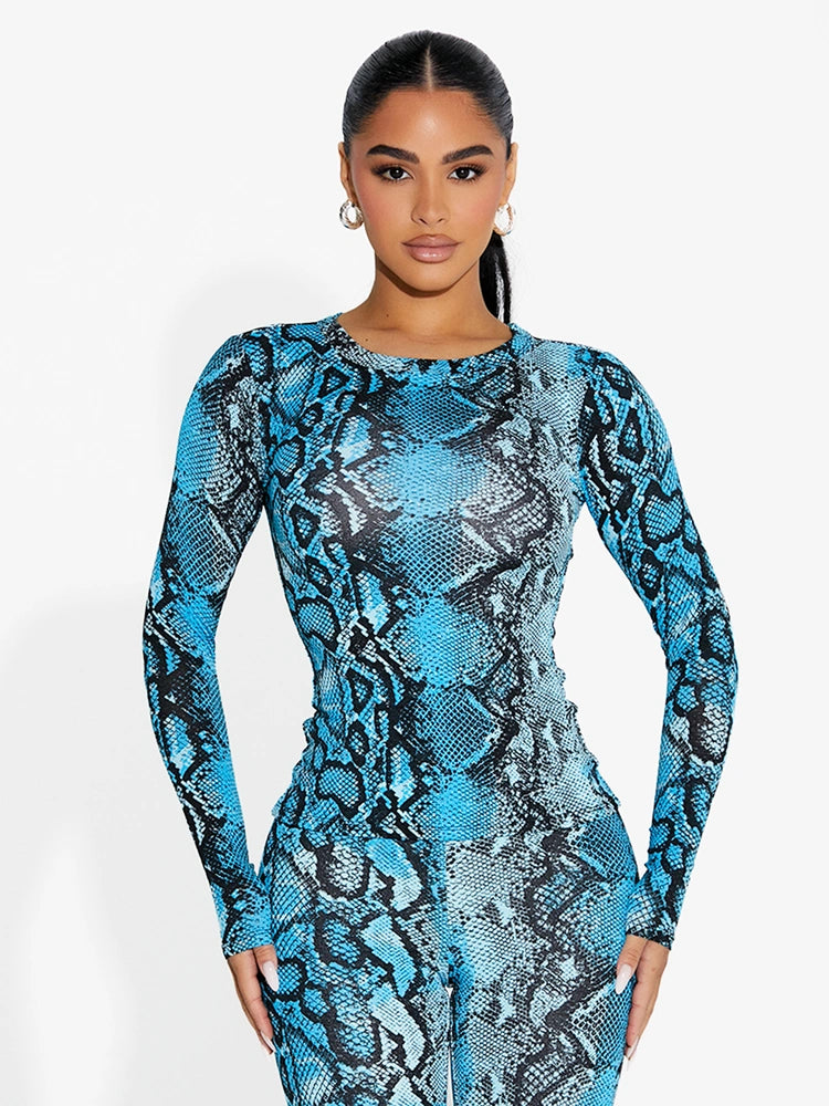 Malibu Snake The Snake Skin Top