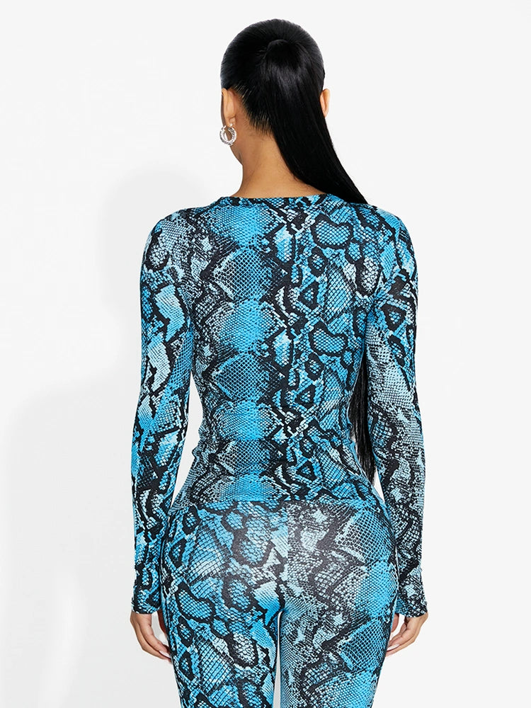 MALIBU SNAKE The Snake Skin Top