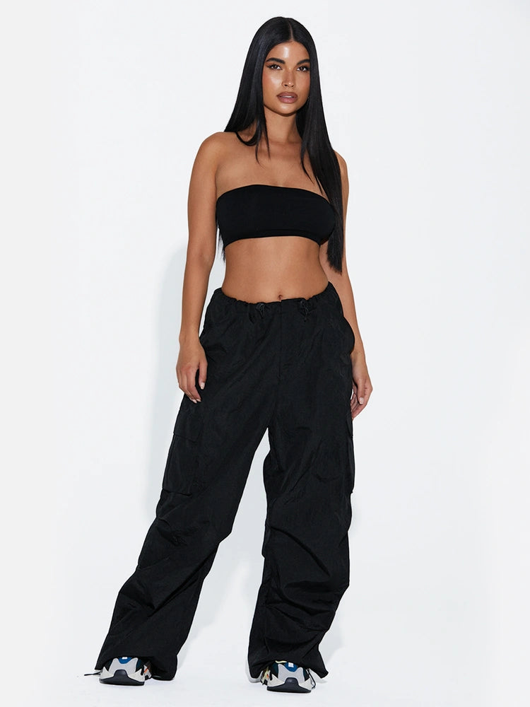 BLACK The Windbreaker Joggers
