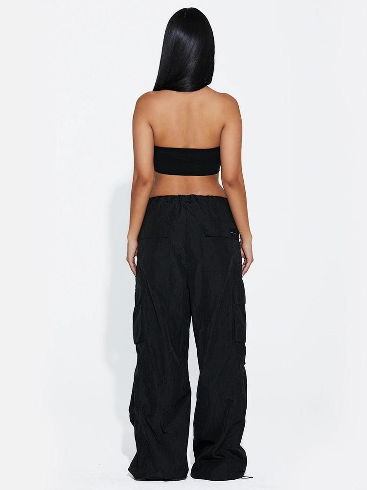 BLACK The Windbreaker Joggers