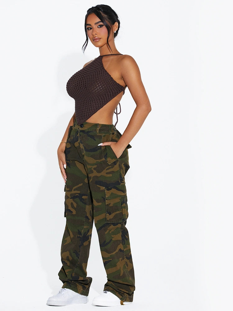 CHOCOLATE The Crochet Halter Top