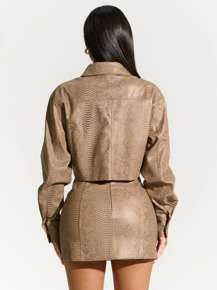 Nude Faux Real Cargo Jacket