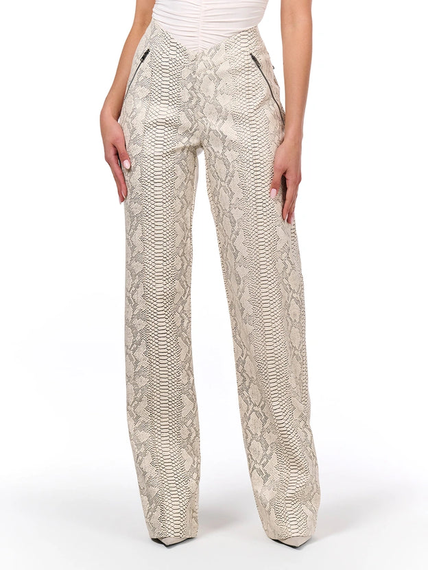 SNAKE V-WAIST PANT