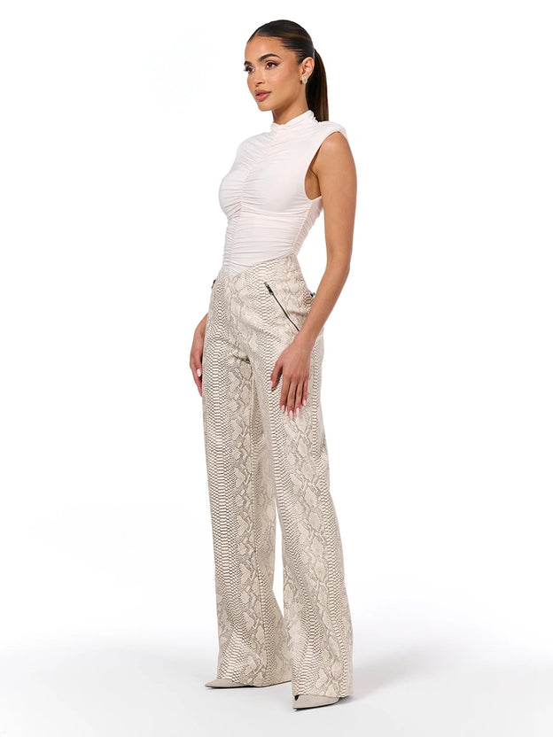 SNAKE V-WAIST PANT