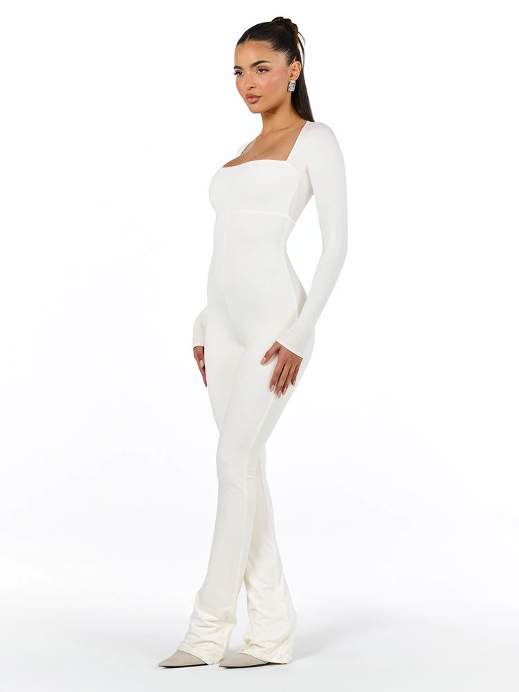 White Butter Bootcut Jumpsuit