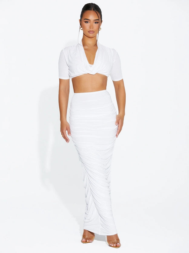 Stay Bae-Sic Maxi Skirt