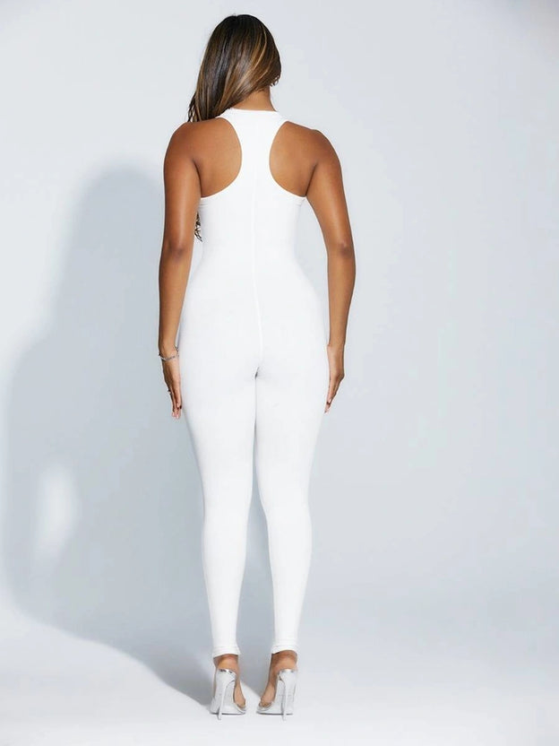 Sleeveless Racerback Jumpsuit